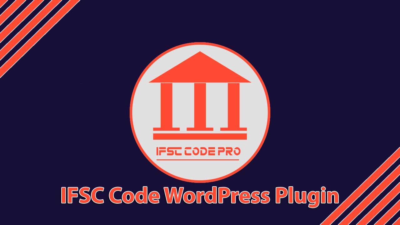 IFSC Code Pro WordPress Plugin